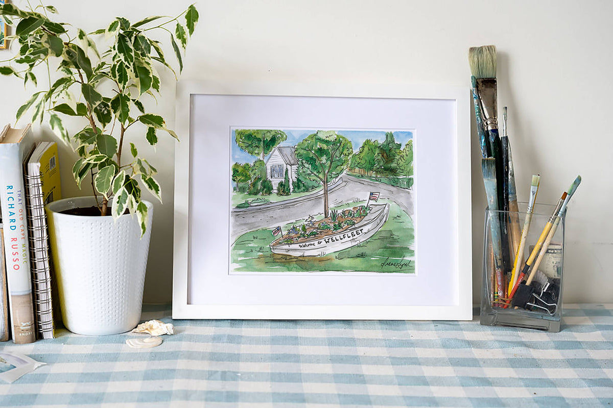 Goombays and Beach Days at the Wellfleet Beachcomber / Matted 5"x7"