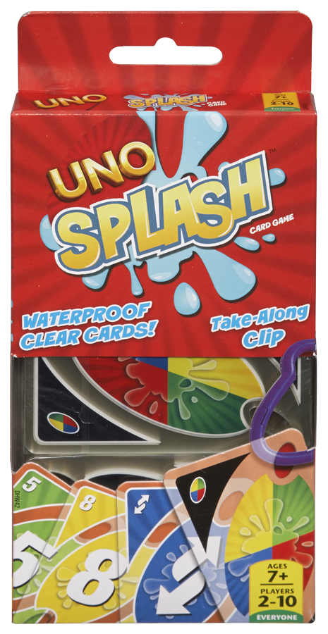 UNO Splash Waterproof Card Game