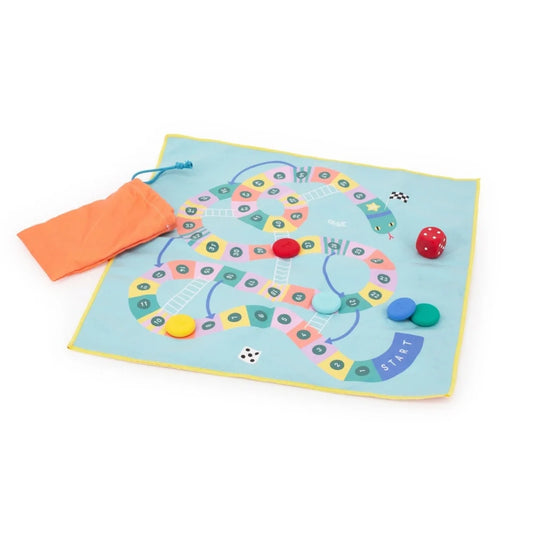 Quut Travel Games – Snakes & Ladders & Game of the Goose for Kids