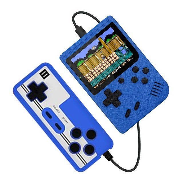 Retro Handheld Game BoxConsole with 400-in-1 Classic Games: Red
