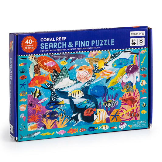 Coral Reef 64 Piece Search & Find Puzzle