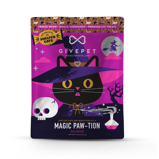 GivePet Magic Paw-tion Halloween Freeze-Dried  Cat Treats
