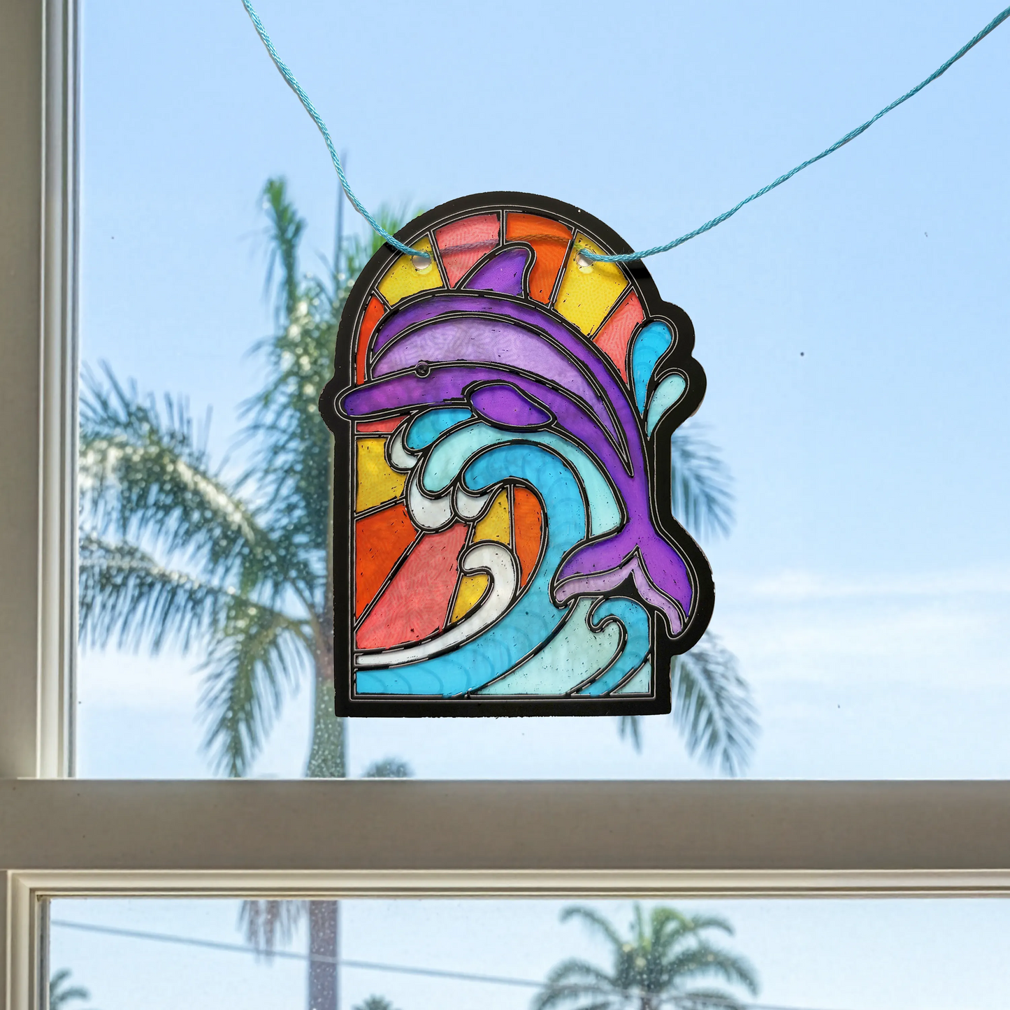 Mini Scratch & Scribble Window Banner Kit - Ocean