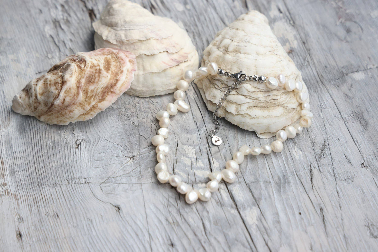 Freshwater Keshi Pearl Anklet