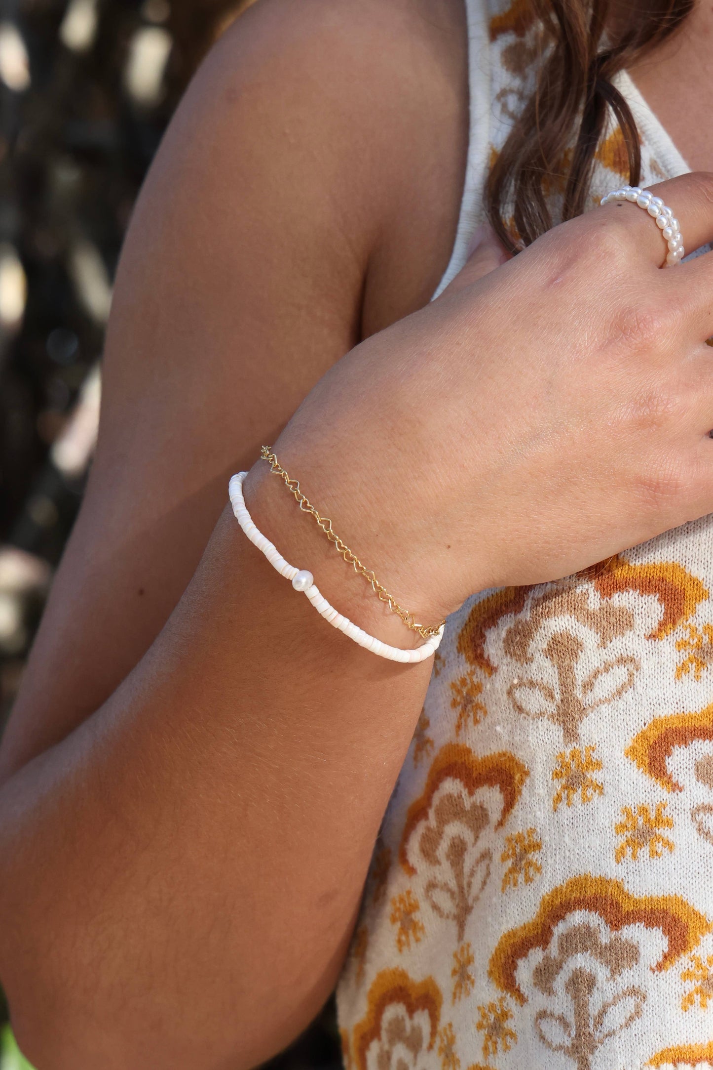 Puka Shell Hundred Summer Bracelet