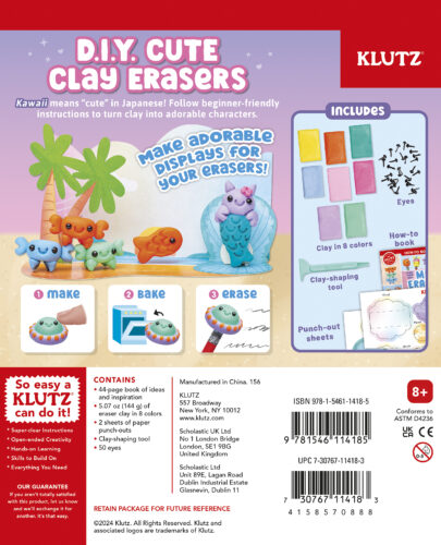 Make Your Own Mini Erasers: Kawaii Style