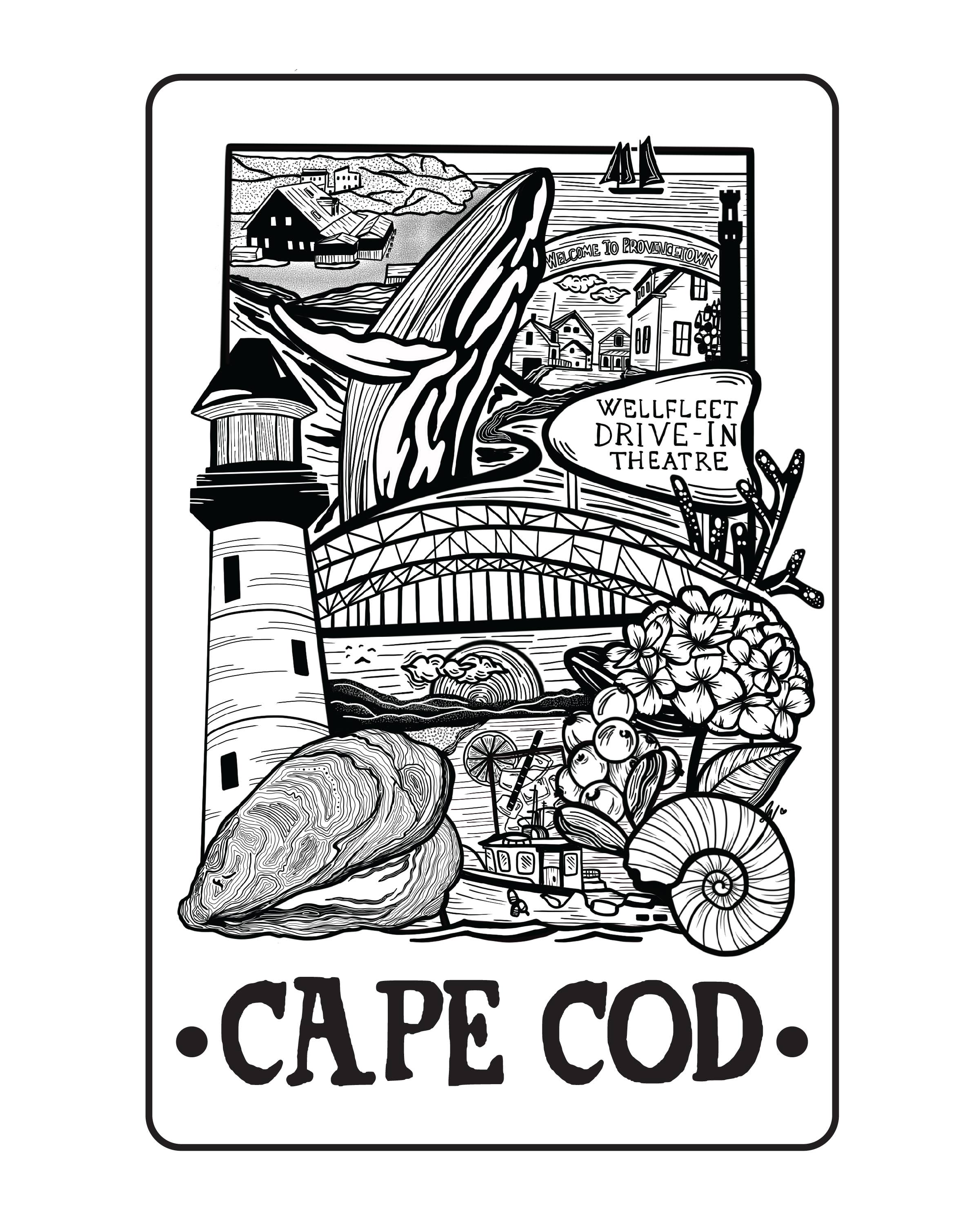Cape Cod Tarot Card – Sidekicks Ptown