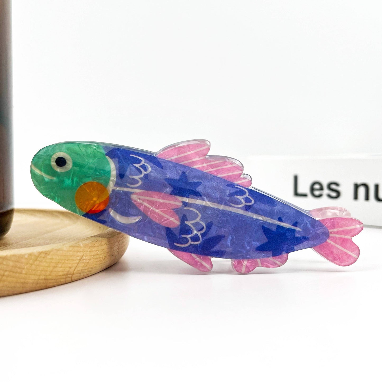 Cute Sardine Hair Claw Clip