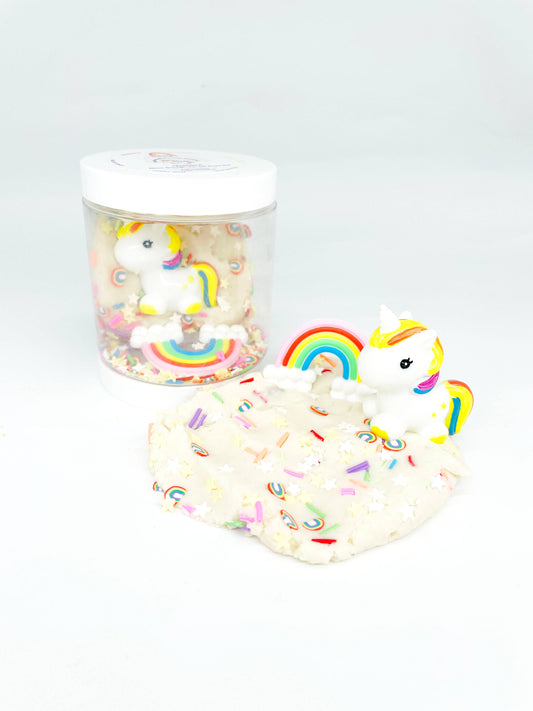 Unicorn (Vanilla Buttercream) Mini Dough-To-Go Play Kit