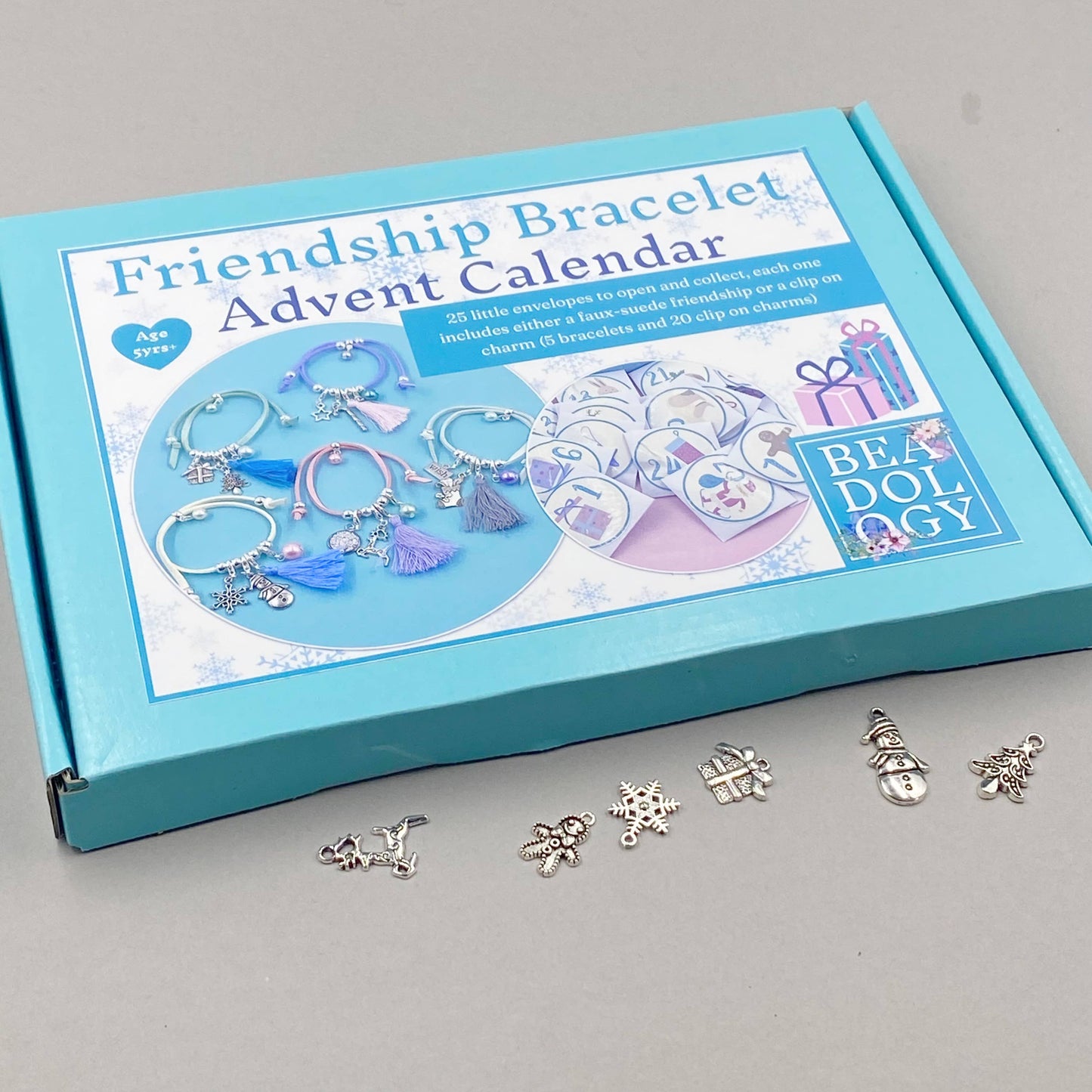 Friendship Bracelet Advent Calendar - Christmas Collection