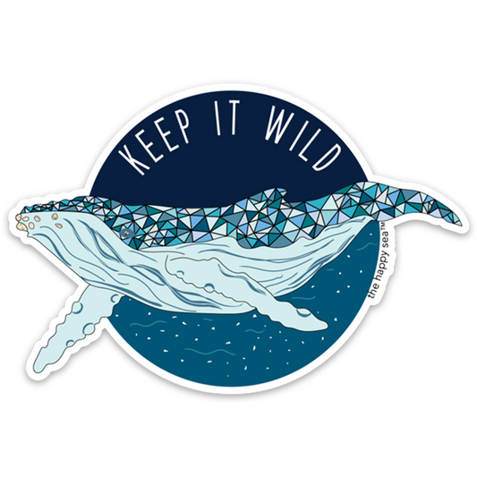 4" Keep It Wild Vinyl Sticker