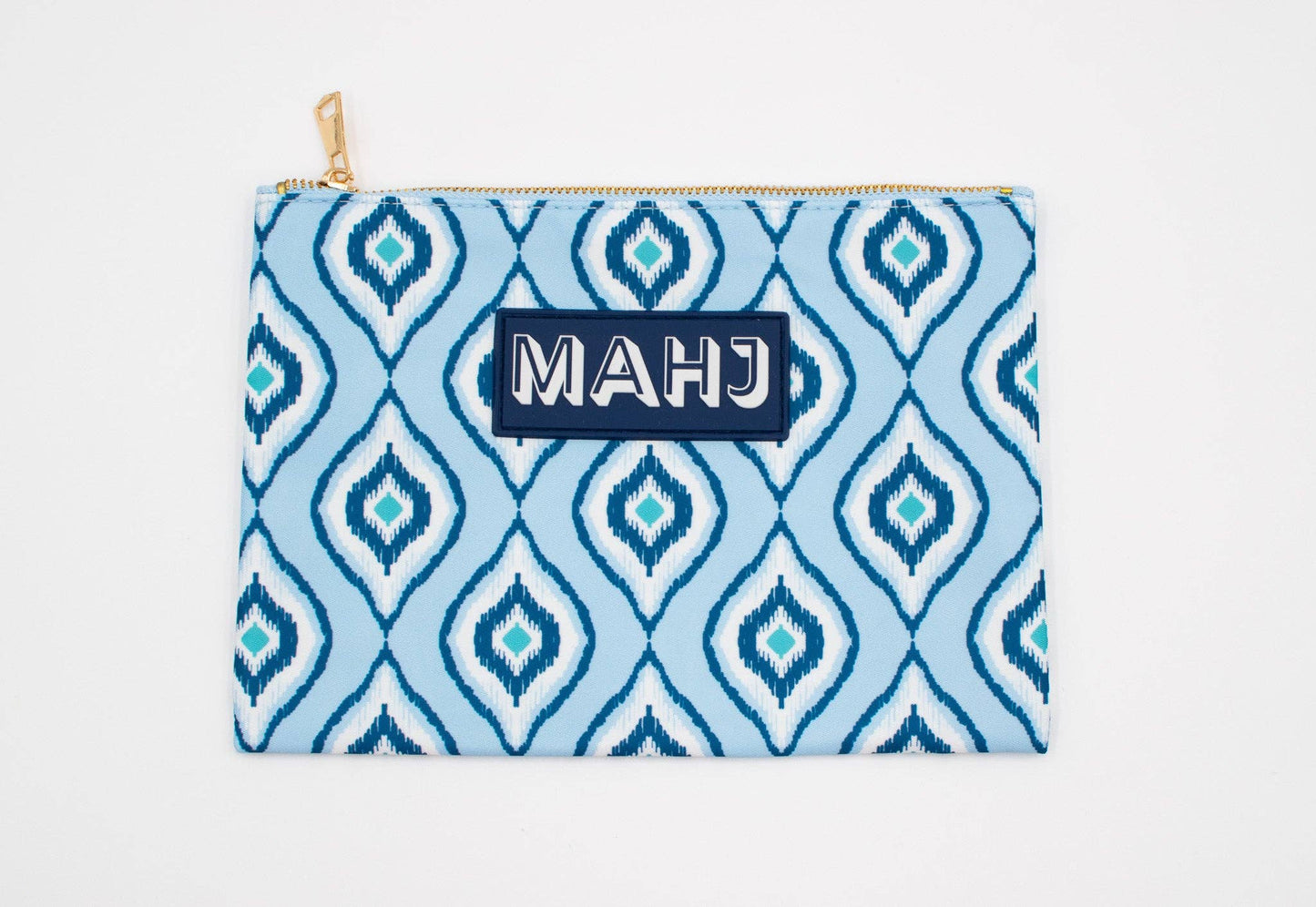 Premium Mahjong Card & Accessory Bag: Arrows- Red Card & Accessory Bag
