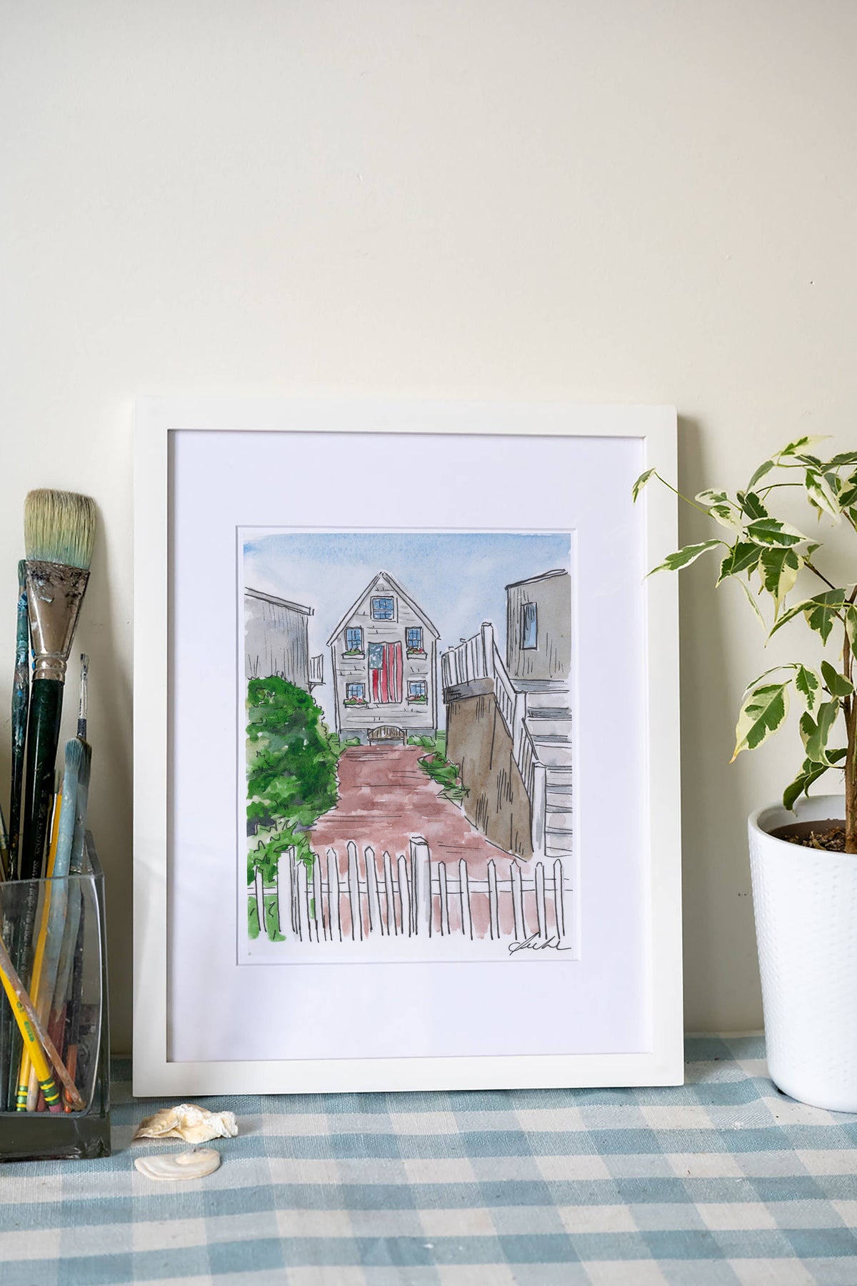 Provincetown Charm | Cape Cod Art Print