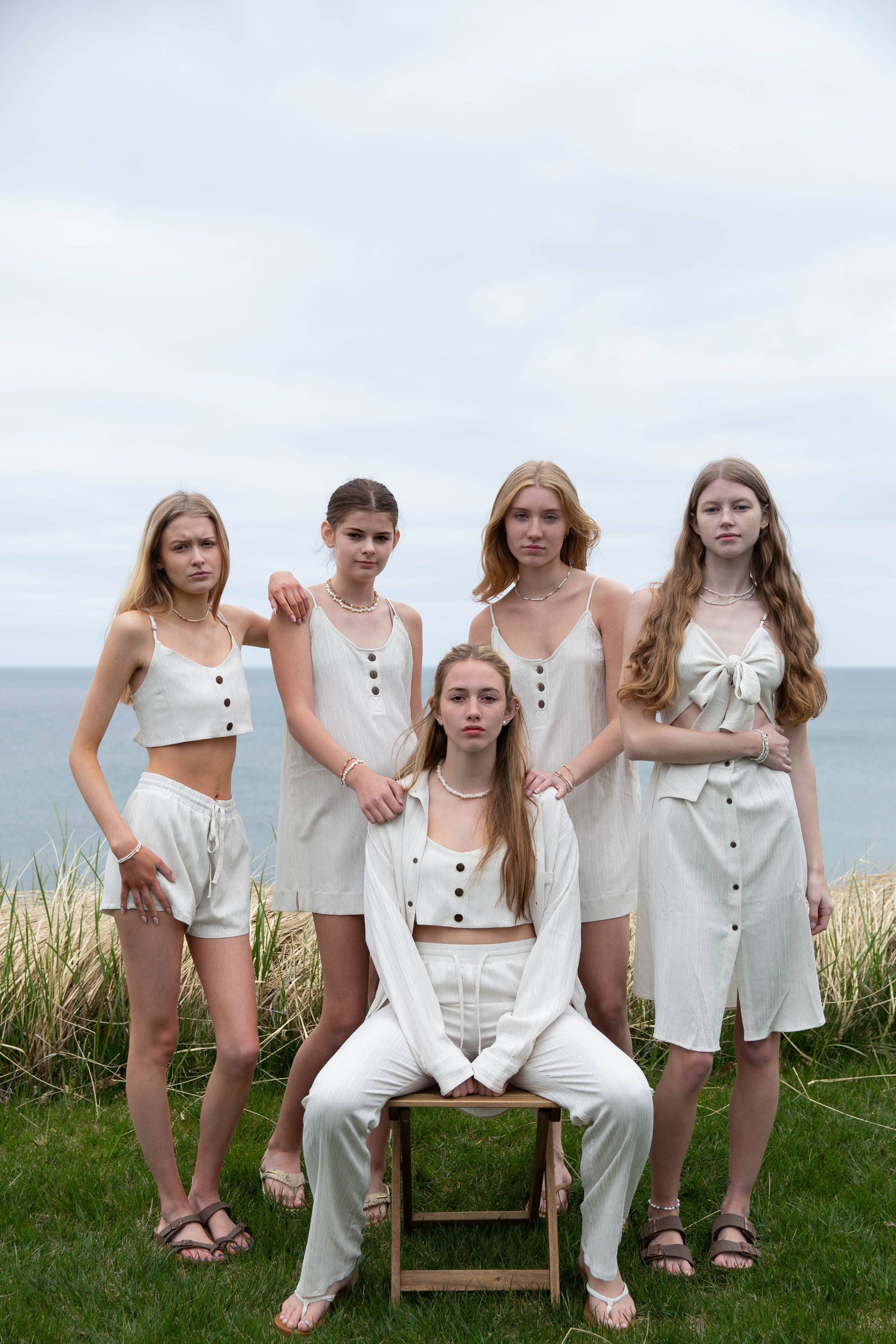 Gauze Textured Ethelda Pants: S