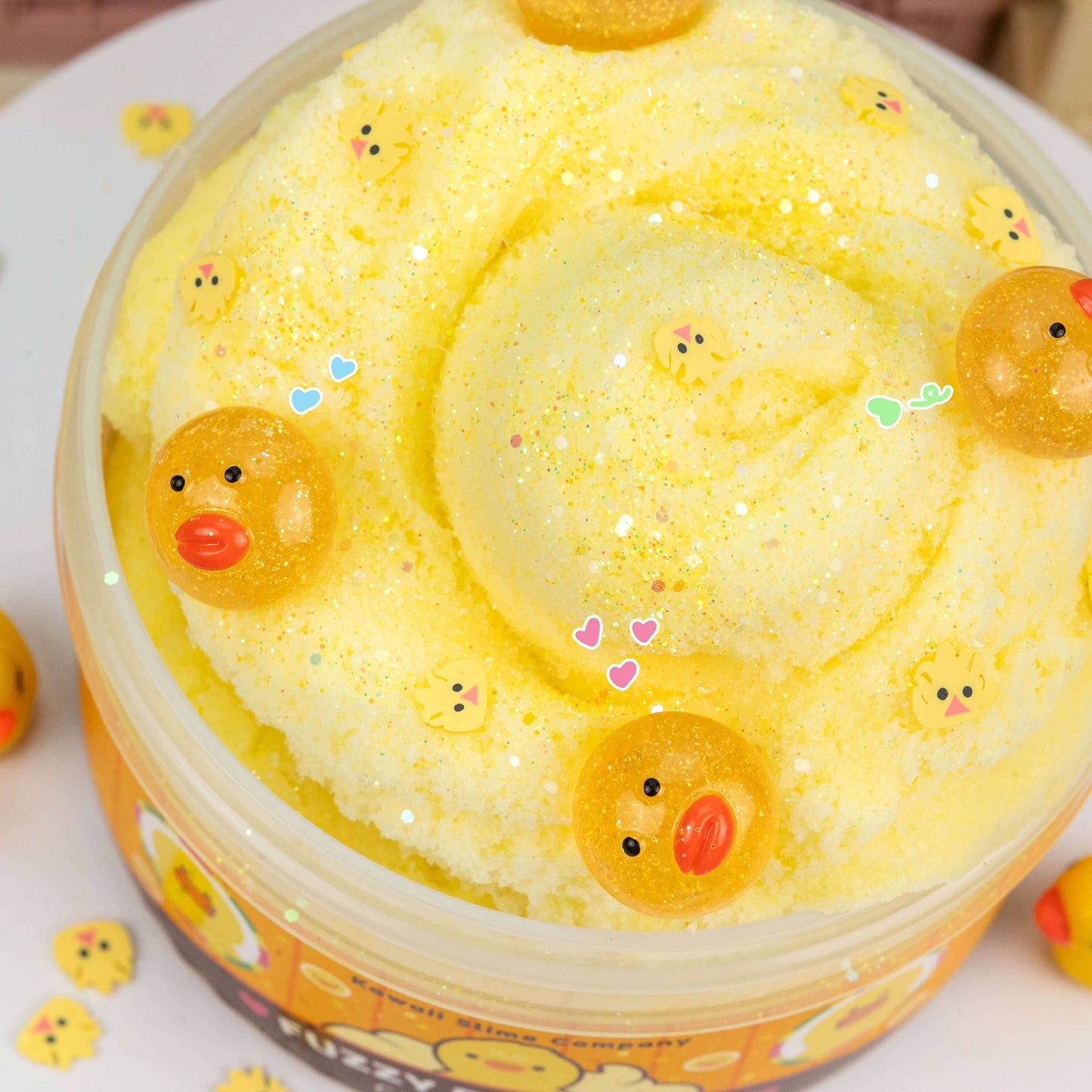 Fuzzy Duckling Cloud Slime