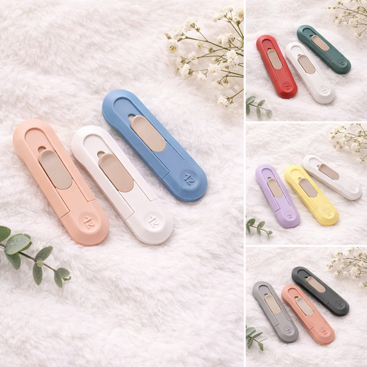 Mini Pocket Utility Cutter – Slide Blade, Assorted Color: Assorted Colors
