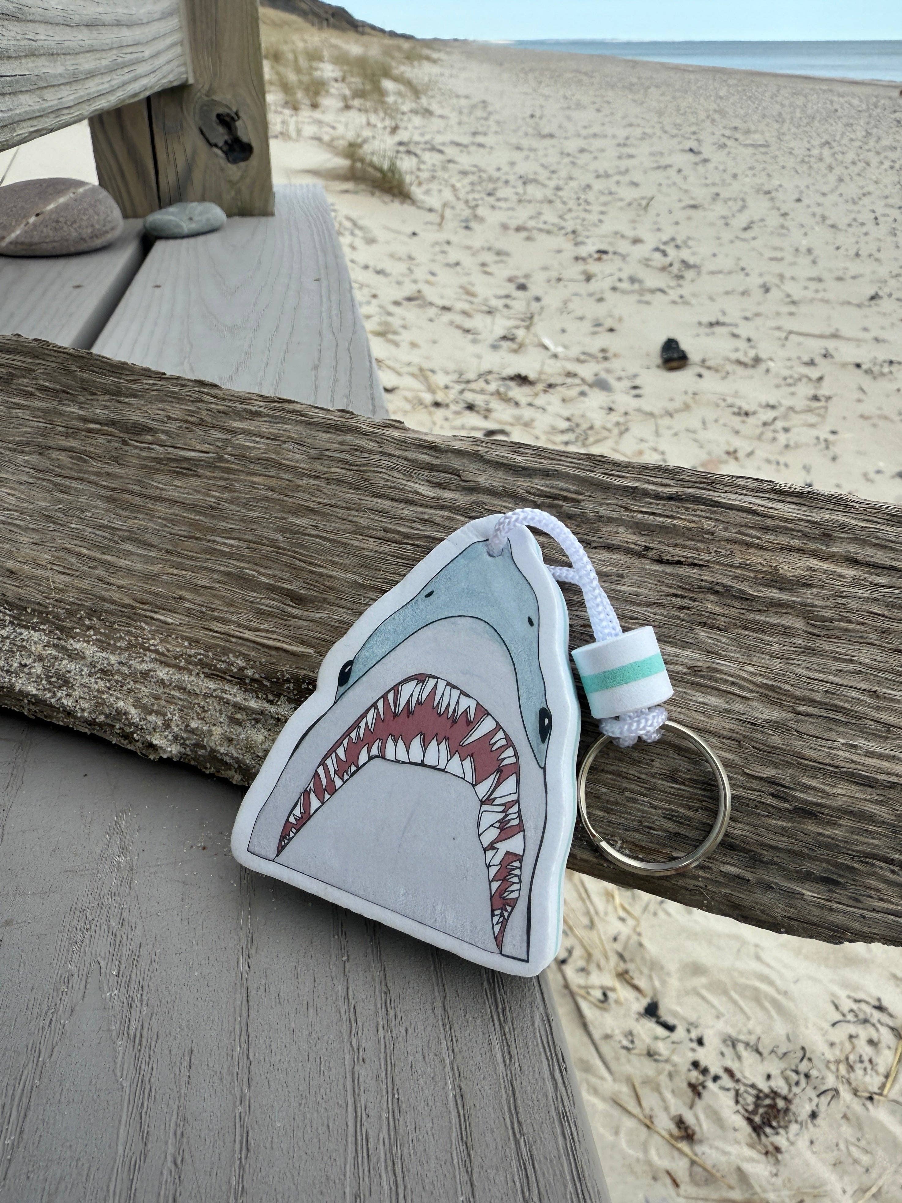 New Floating Jaws Shark Keychain 🦈 – Sidekicks Ptown
