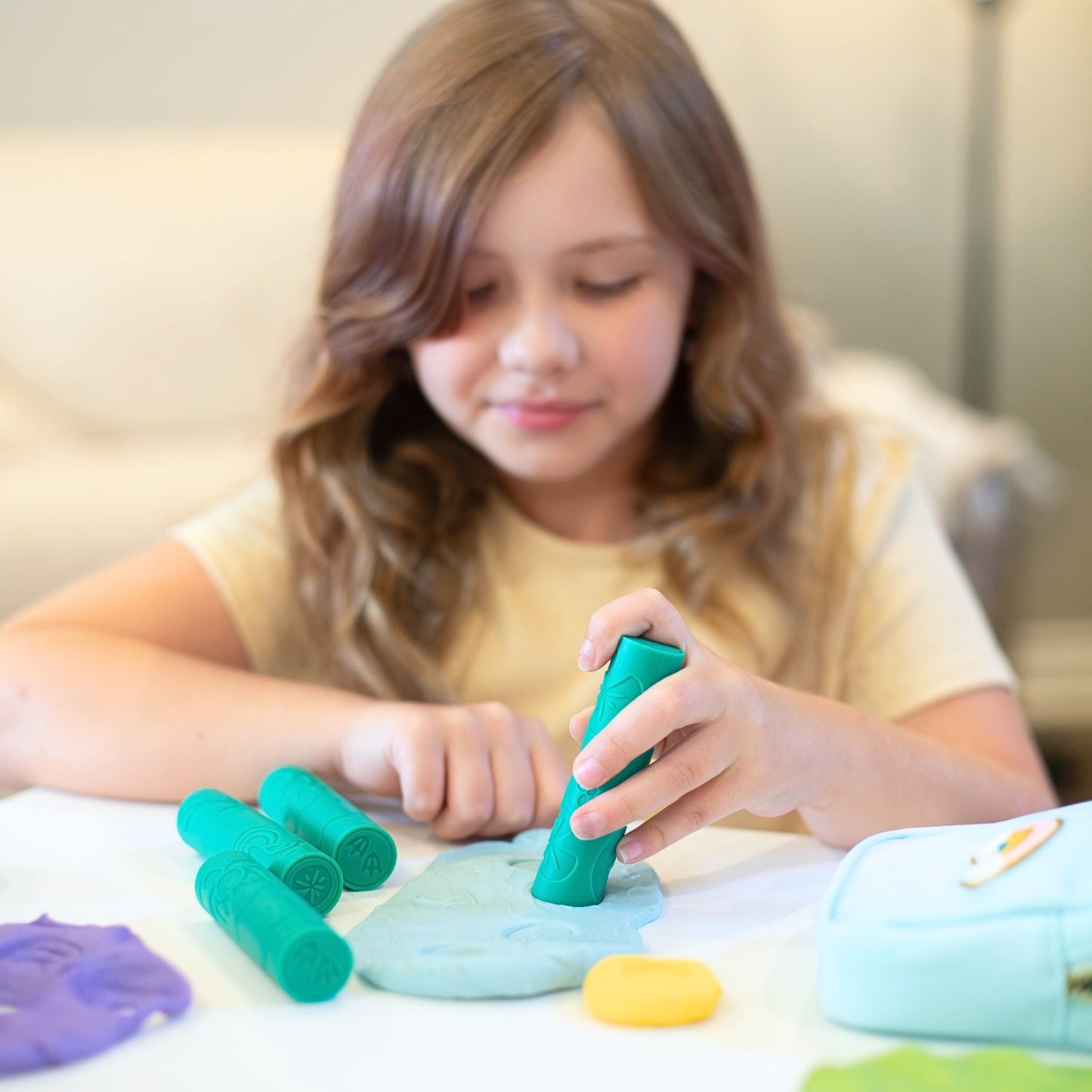 Pond Life Play Dough Rollers (set of 6)