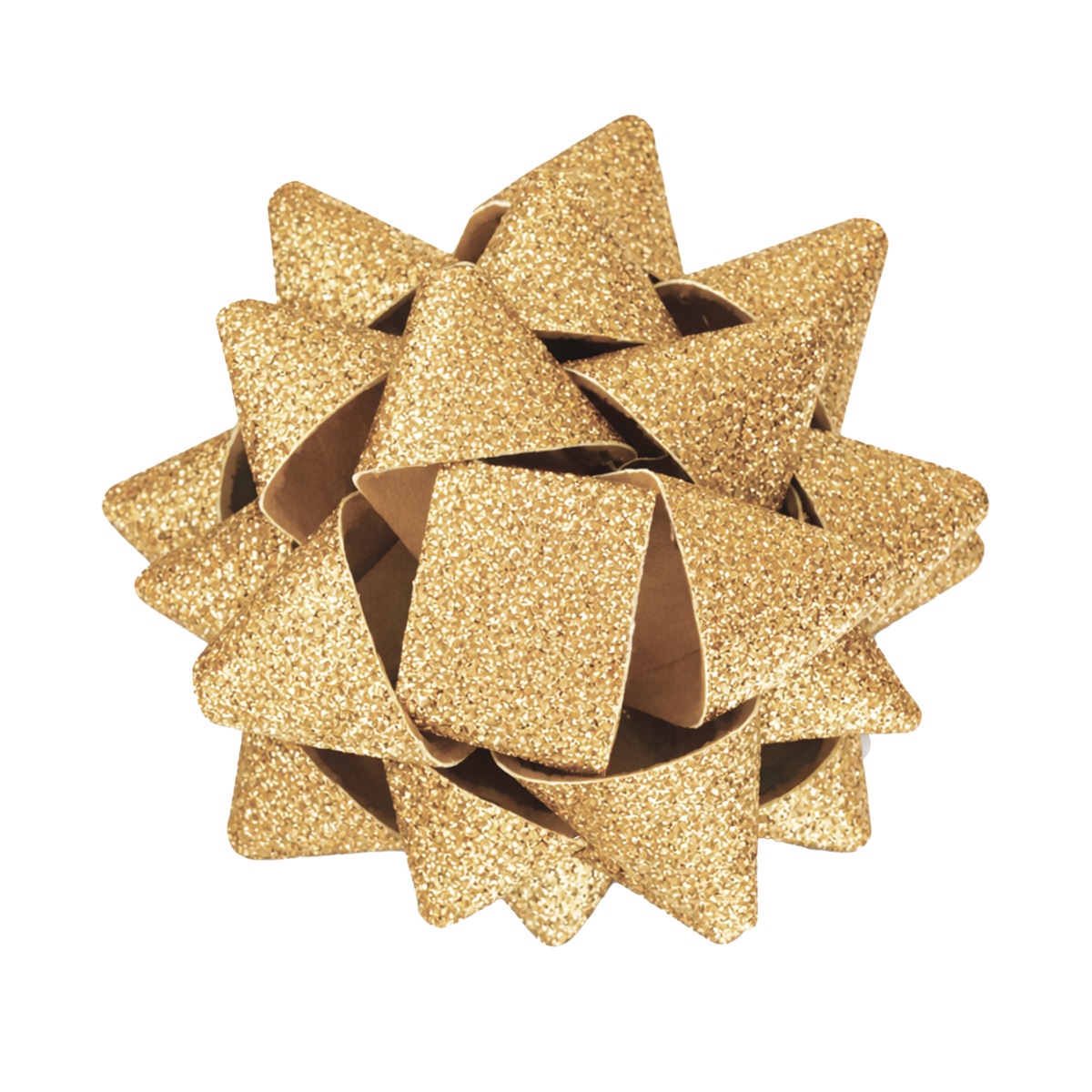Gold Gift Bow Dog Collar Attachment