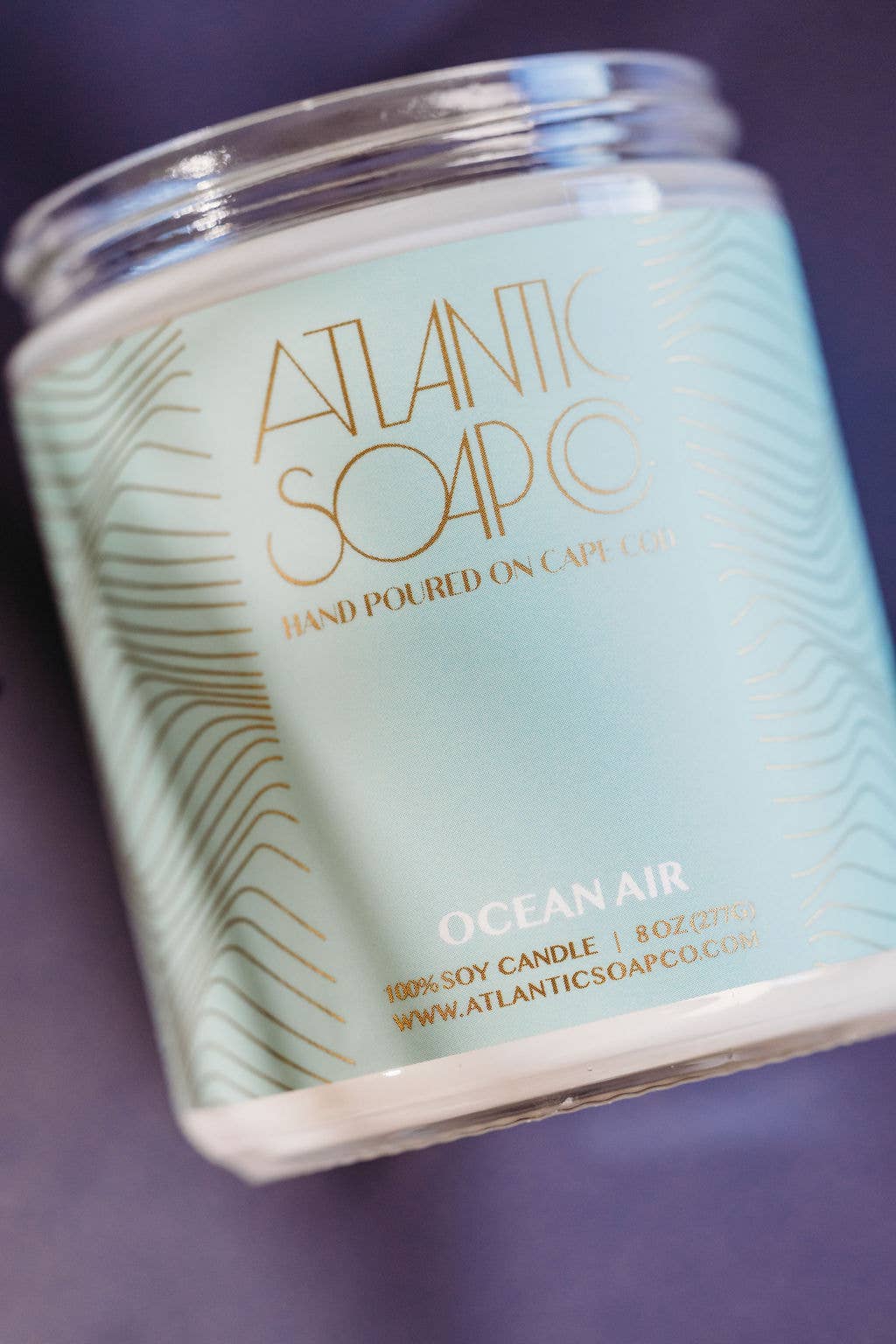 Ocean Air Soy Candle - Thumbnail 4
