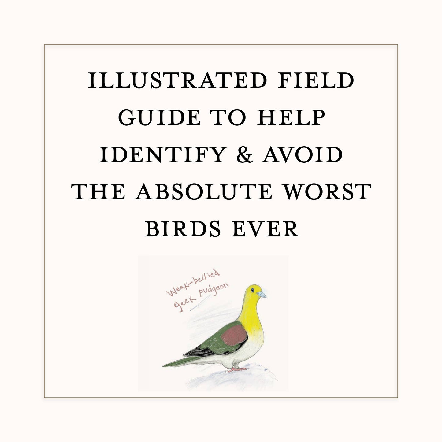 Dumb Birds Field Guide to the Worst Birds Ever