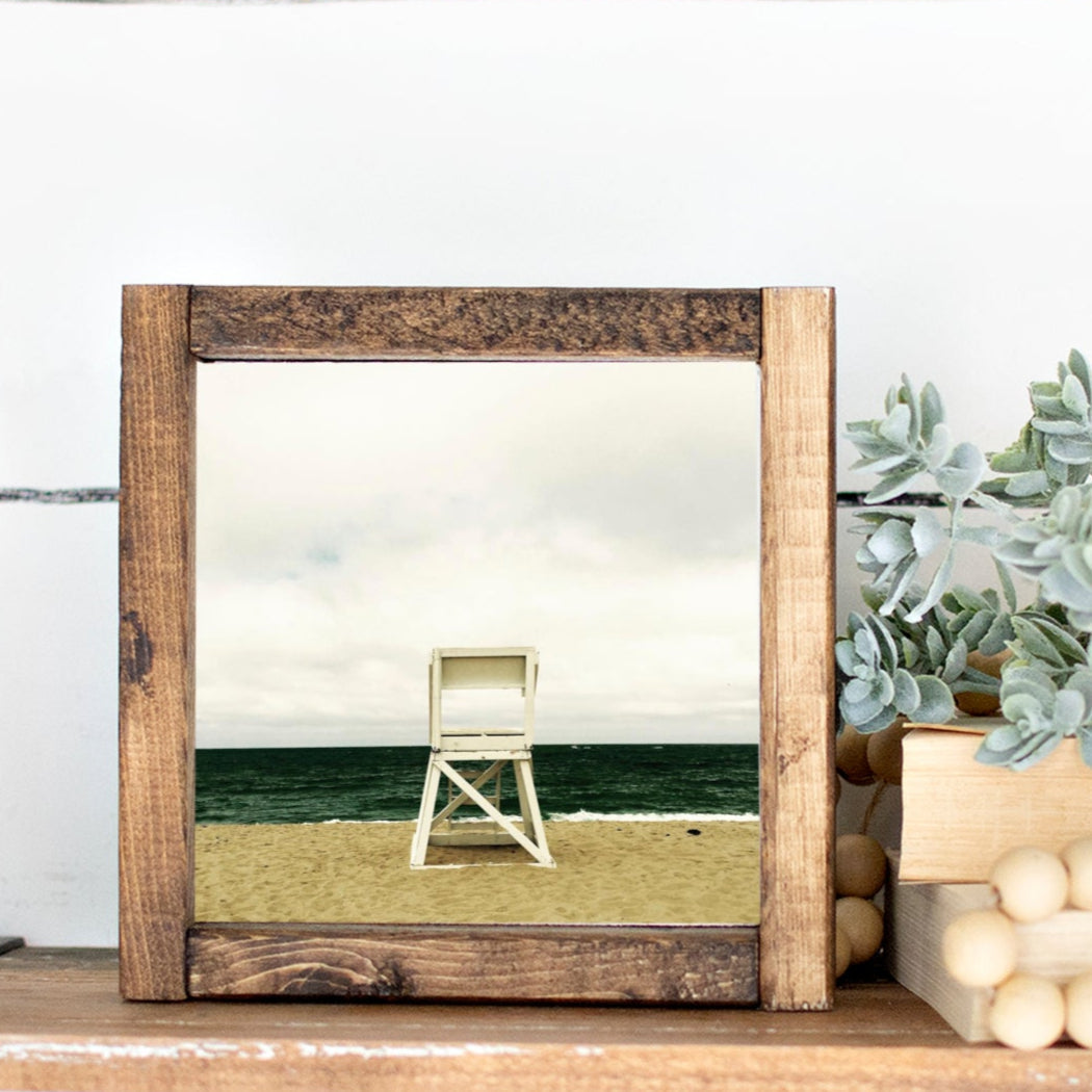 Race Point Guard Chair, Provincetown, Fine Art Print