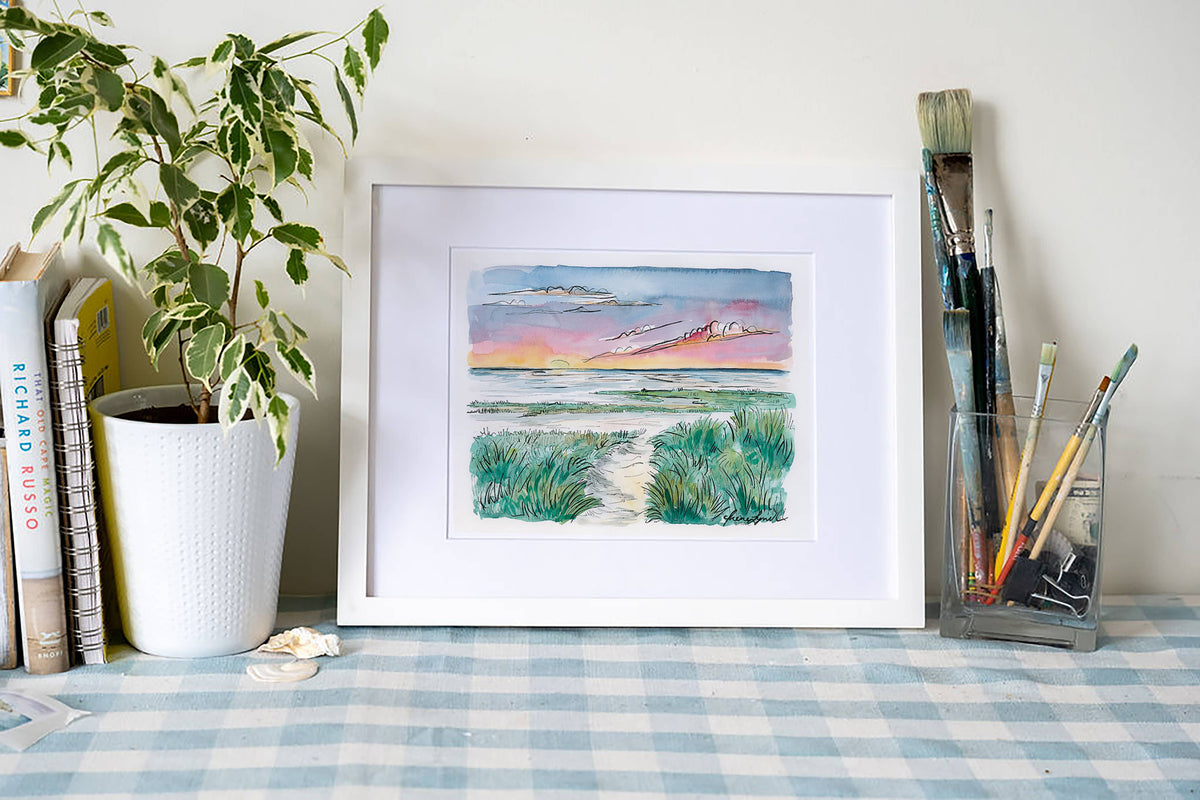 Nauset Beach / Matted 8"x10"