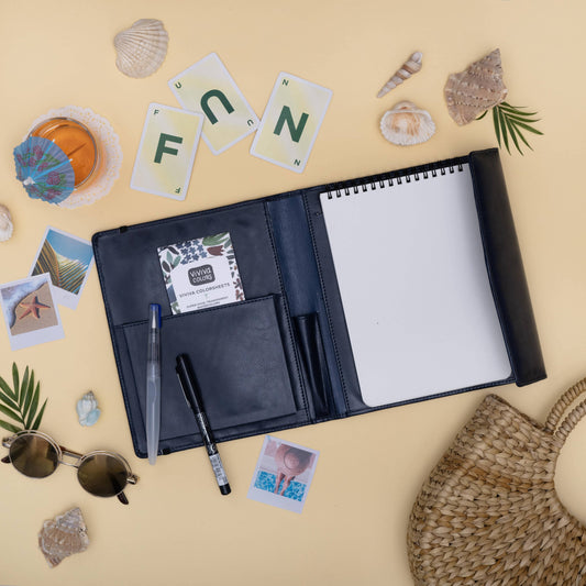 A5 Travel Paint Kit - Vegan Leather| Handcrafted| Portable