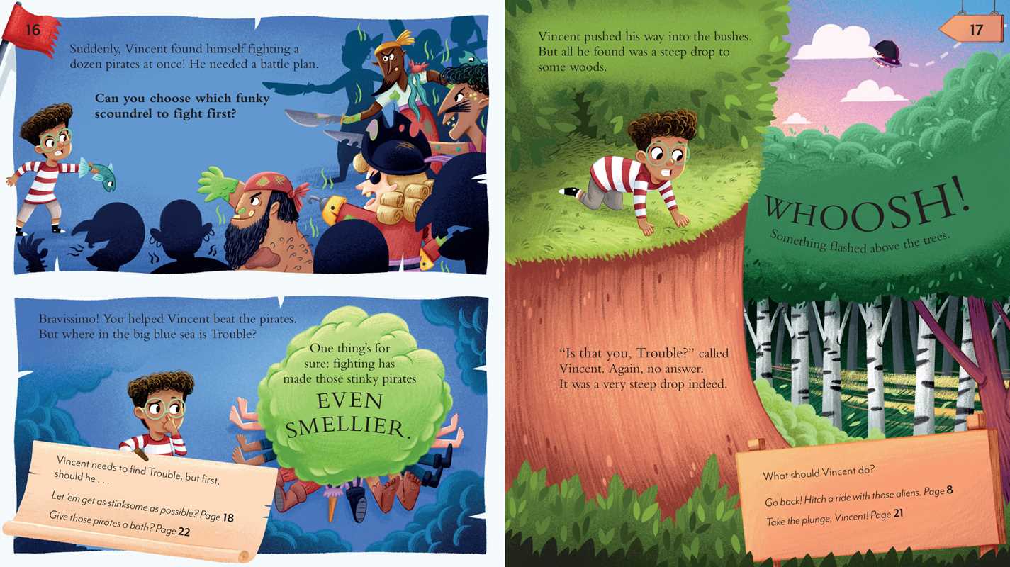 Pick-a-Story: A Pirate, Alien, Jungle Adventure by Sarah Coyle