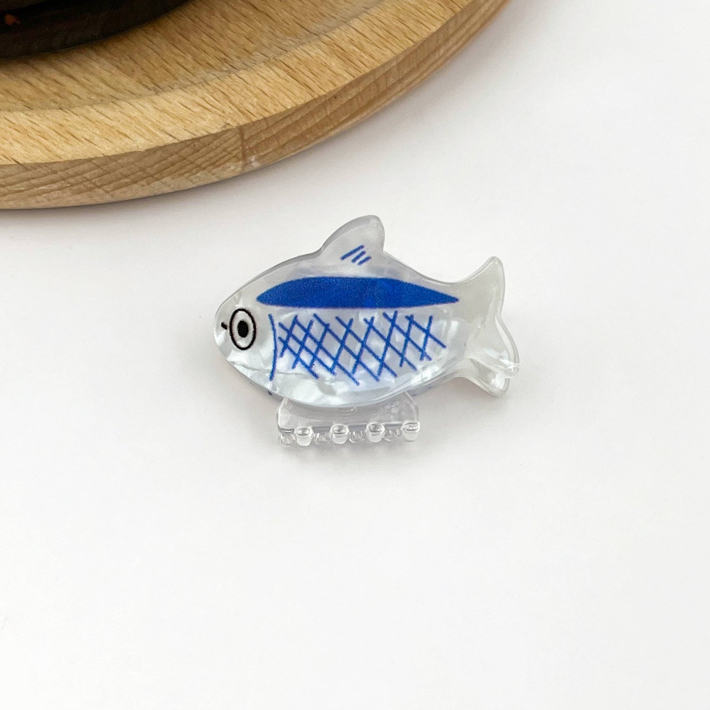 Sardine-Shaped Hair Claw Clip, Ocean Style Hair Clip