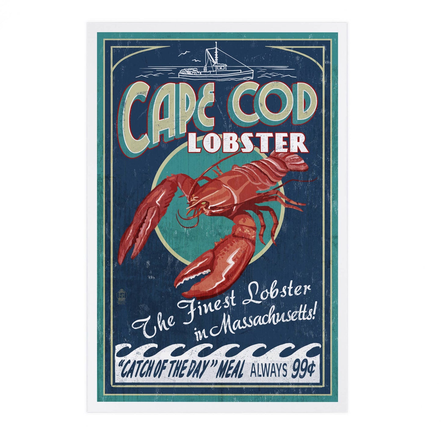 PREMIUM POSTCARDS Cape Cod, Massachusetts, Lobster