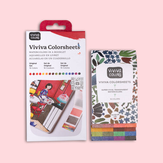 Colorsheets - Original - 16 Watercolors (Casepack of 10)