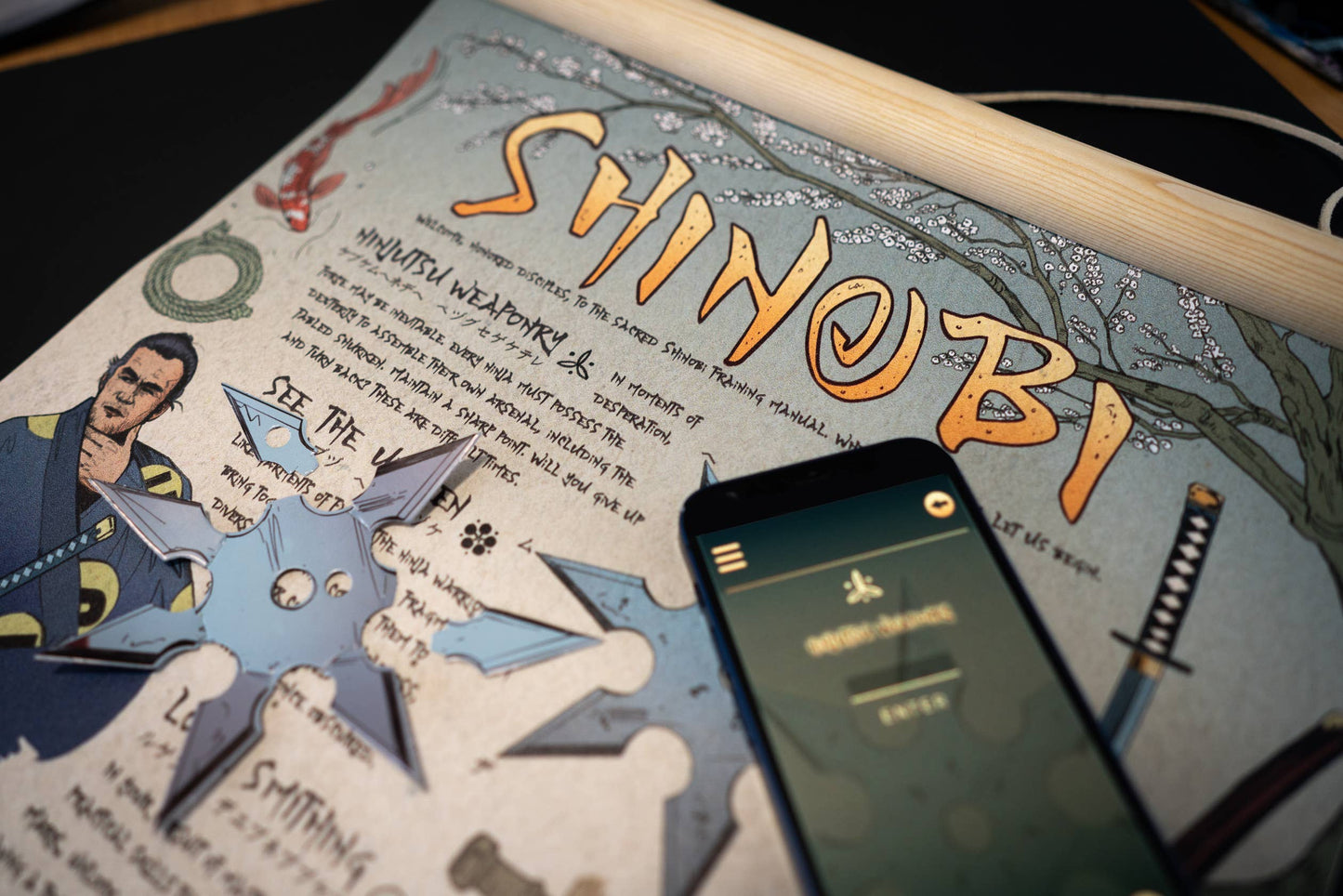 Shinobi: The Ninja Scroll - Immersive Puzzle Adventure Game