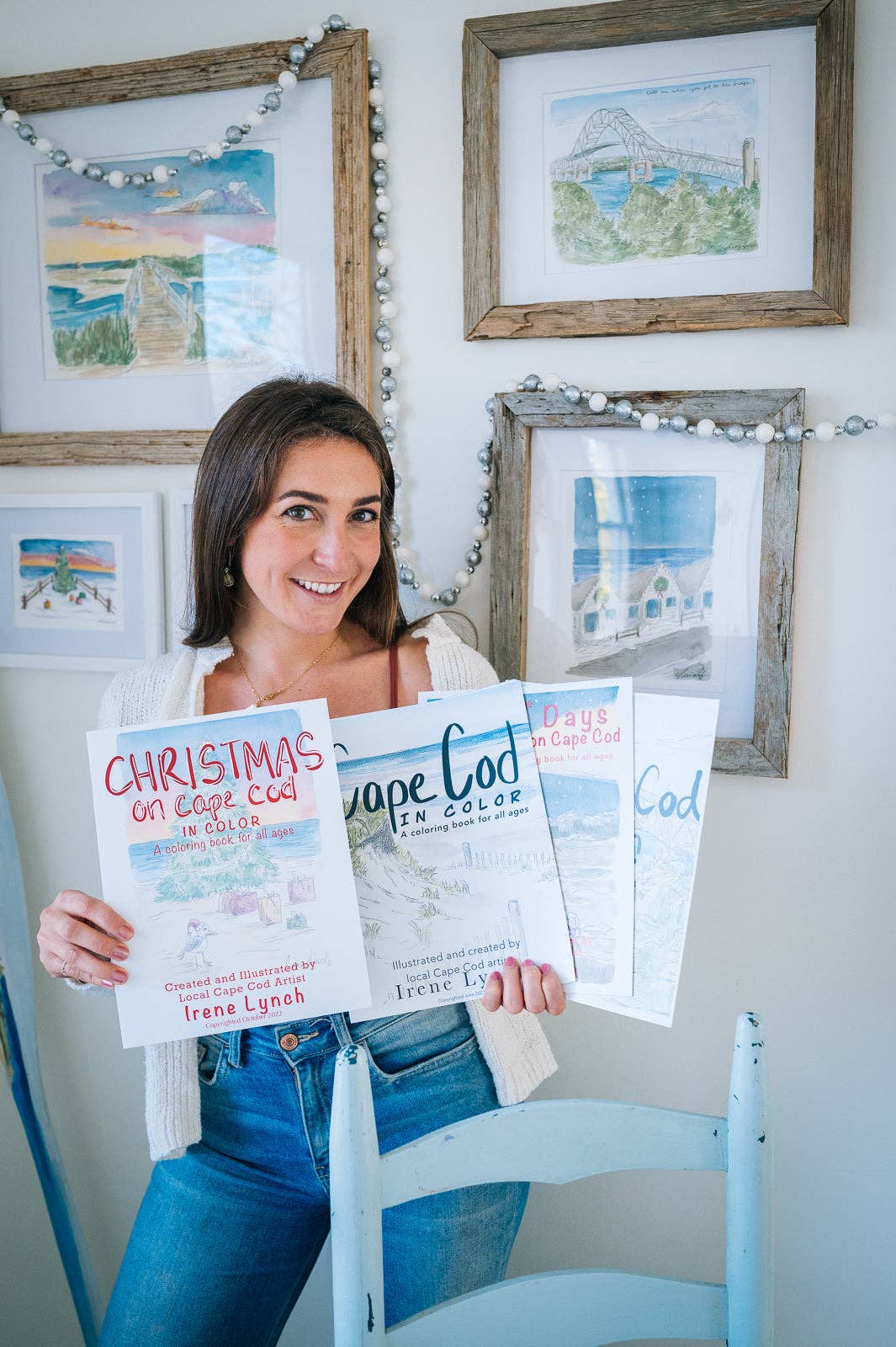 "Christmas on Cape Cod in Color" A Coloring Book For All Ages