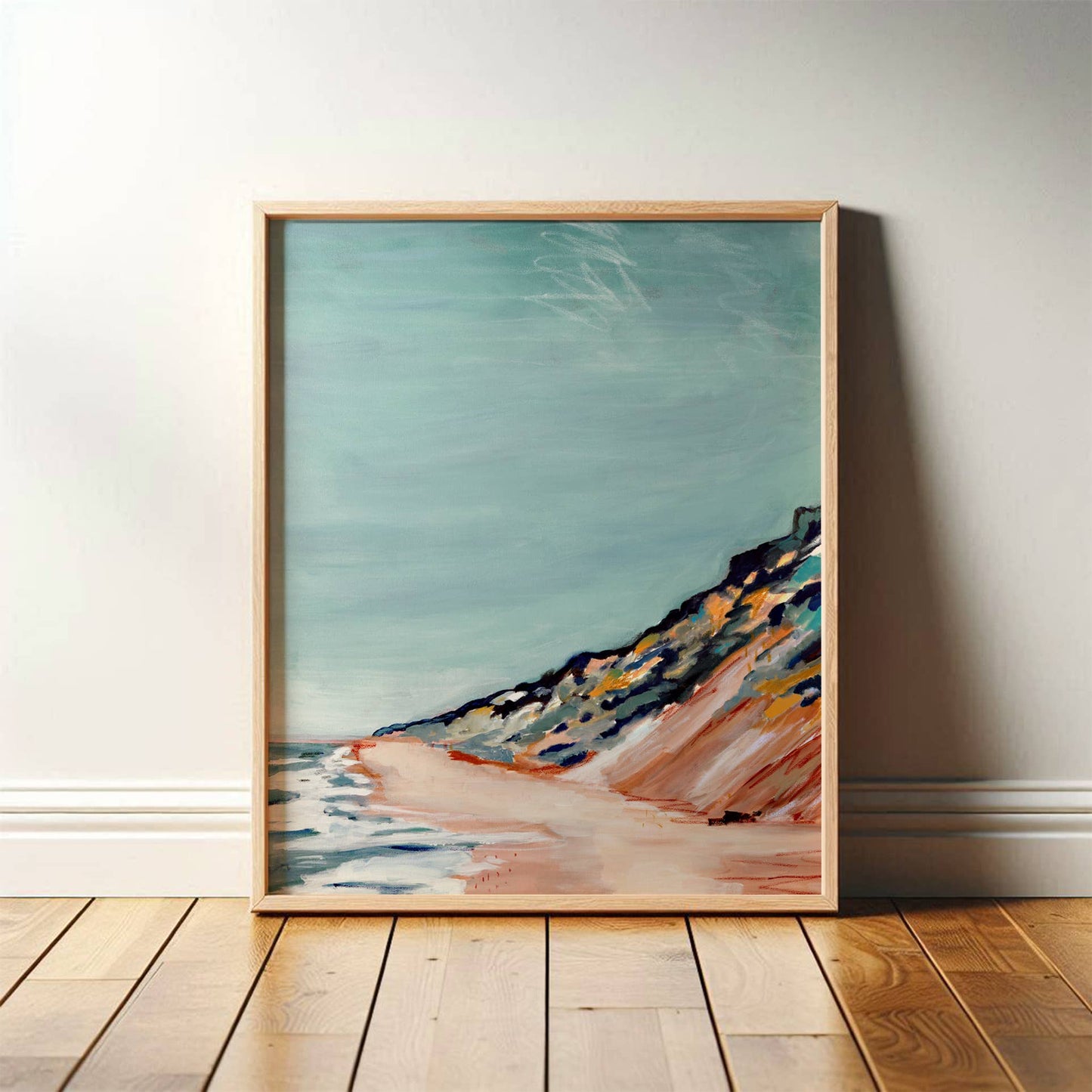 Cape Cod Dunes, Unframed Print on Flat Canvas: 4 x 6