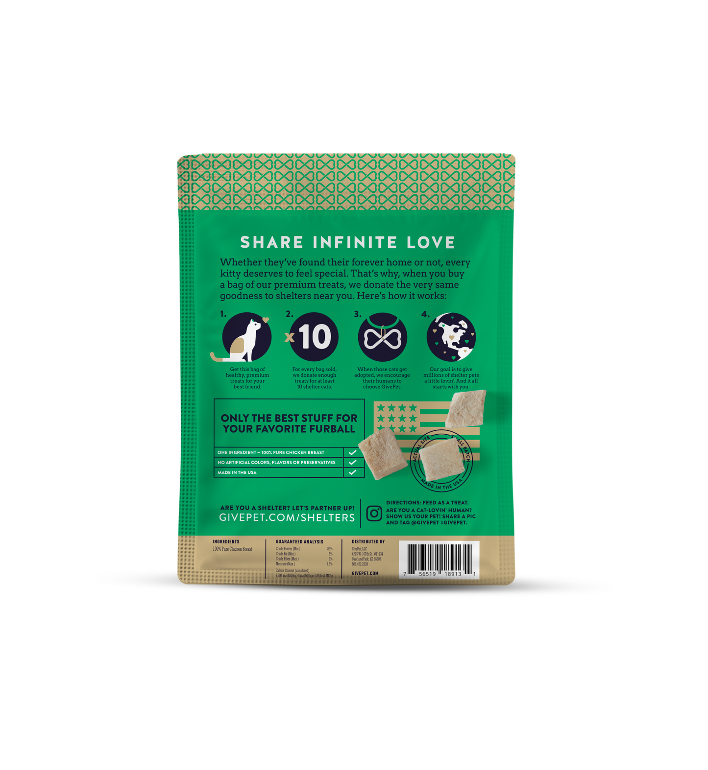 GivePet Meowsterpiece Freeze Dried Cat Treats