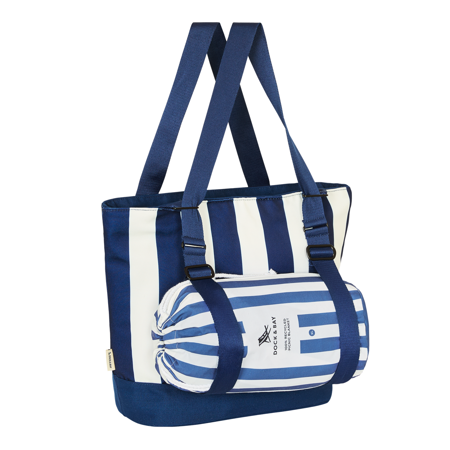 Dock & Bay Cooler Bag - Whitsunday Blue : One Size