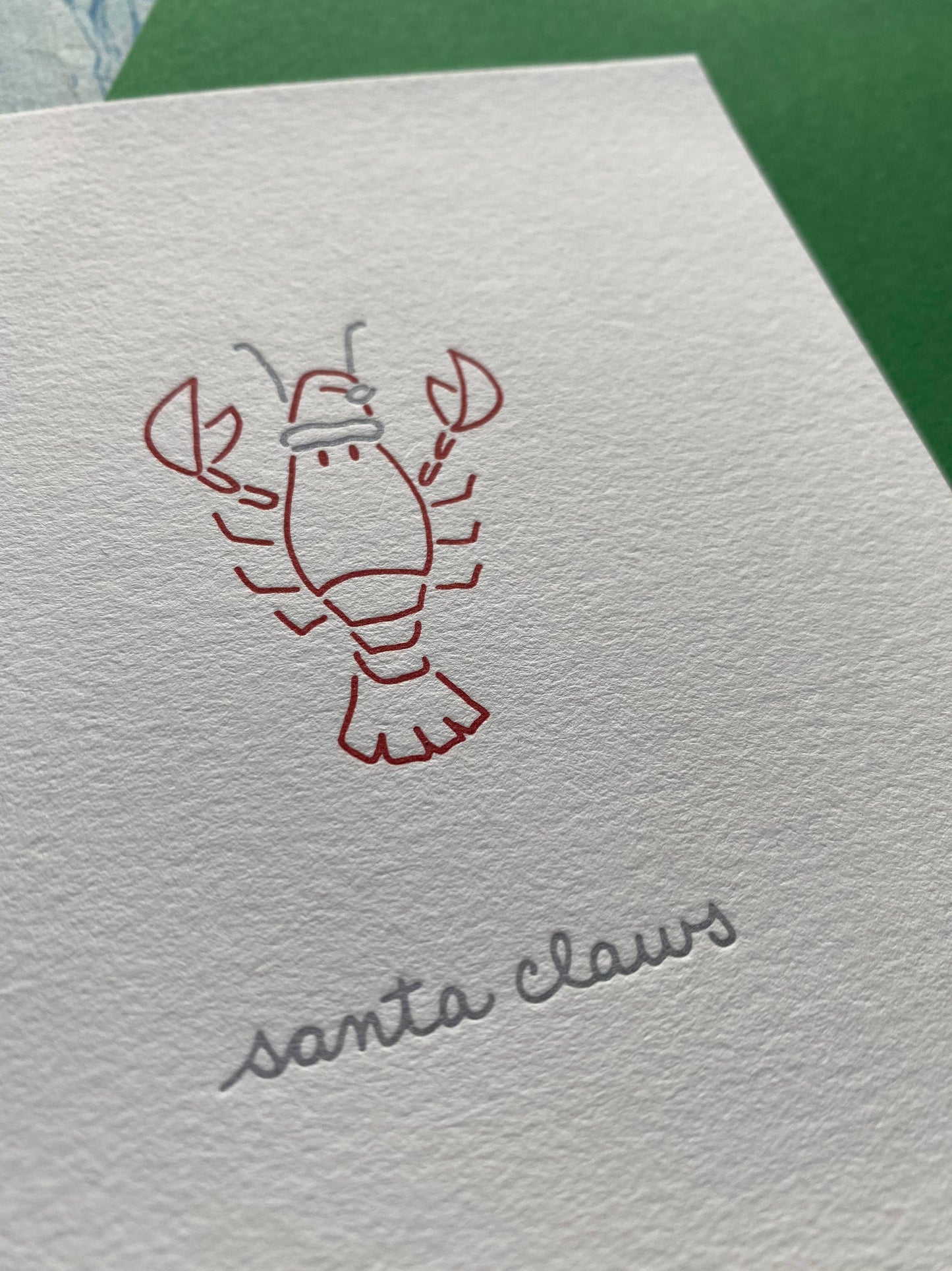 Santa Claws Holiday Card