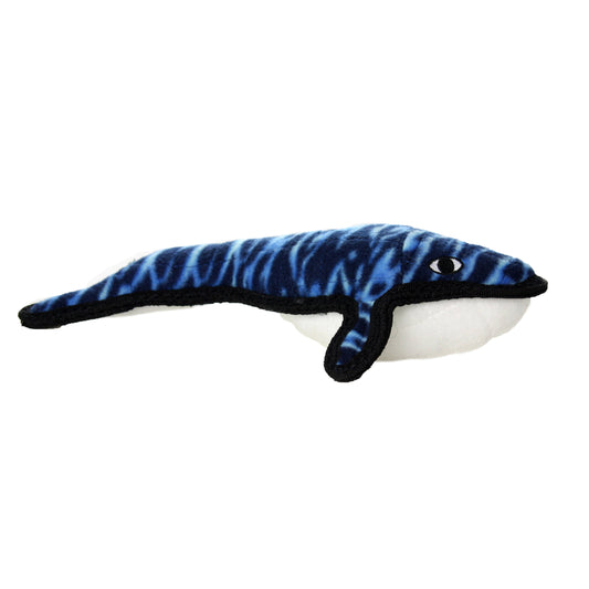 Tuffy Ocean Whale, Durable, Tough, Squeaky Dog Toy