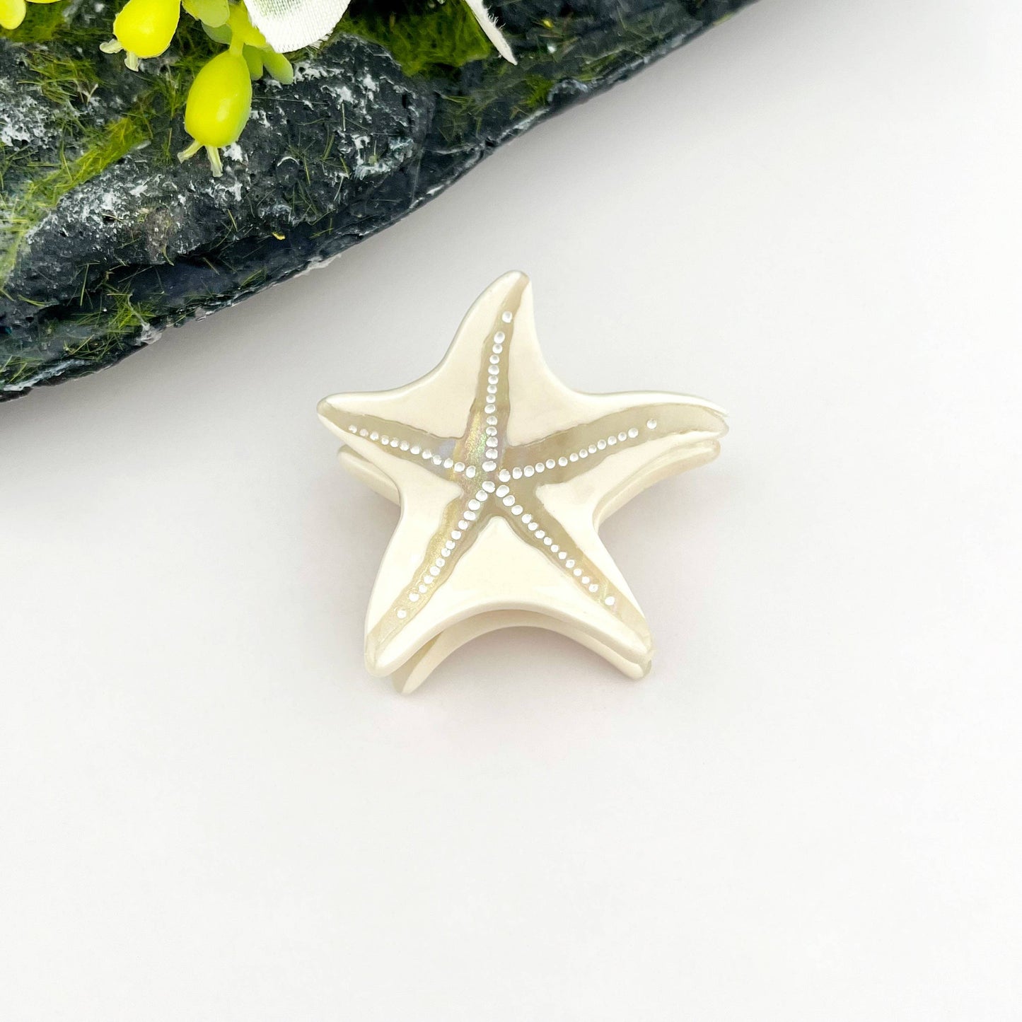 Starfish Hair Clip, Acetate Claw Clip