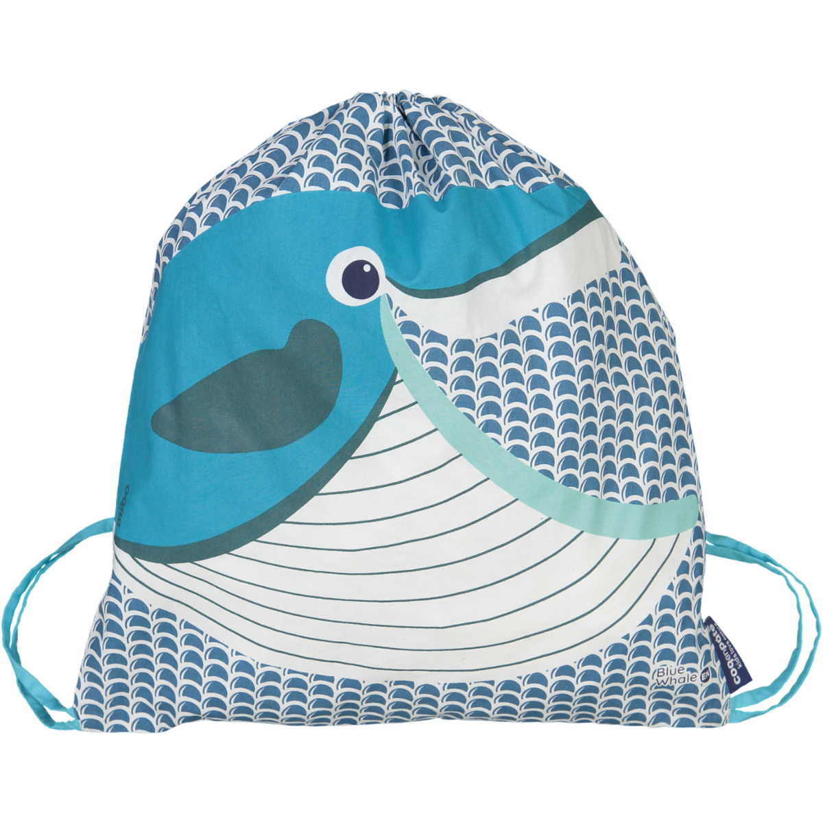 Whale children's activity bag