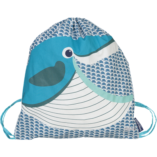 Whale children's activity bag