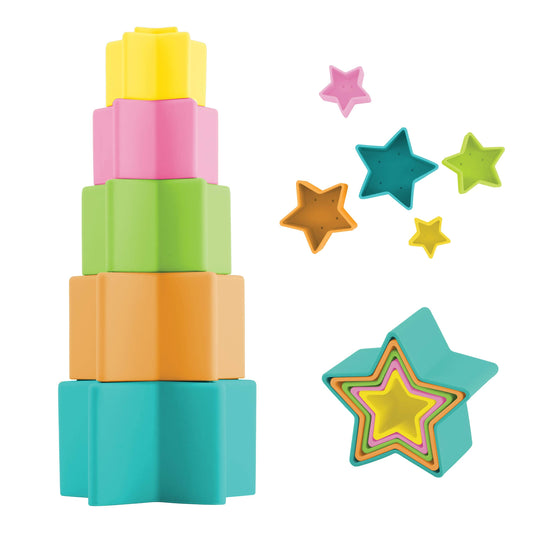 Simply Silicone Stacking Stars