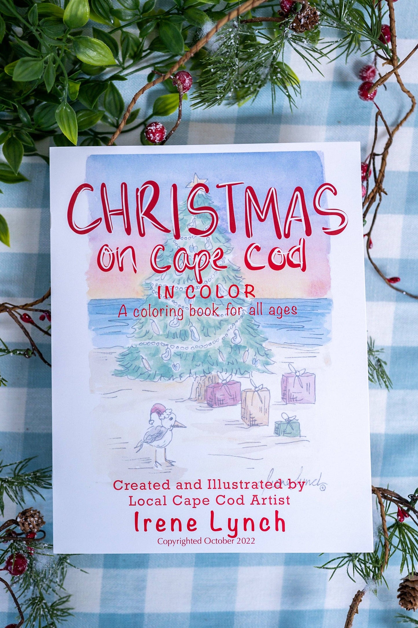 "Christmas on Cape Cod in Color" A Coloring Book For All Ages