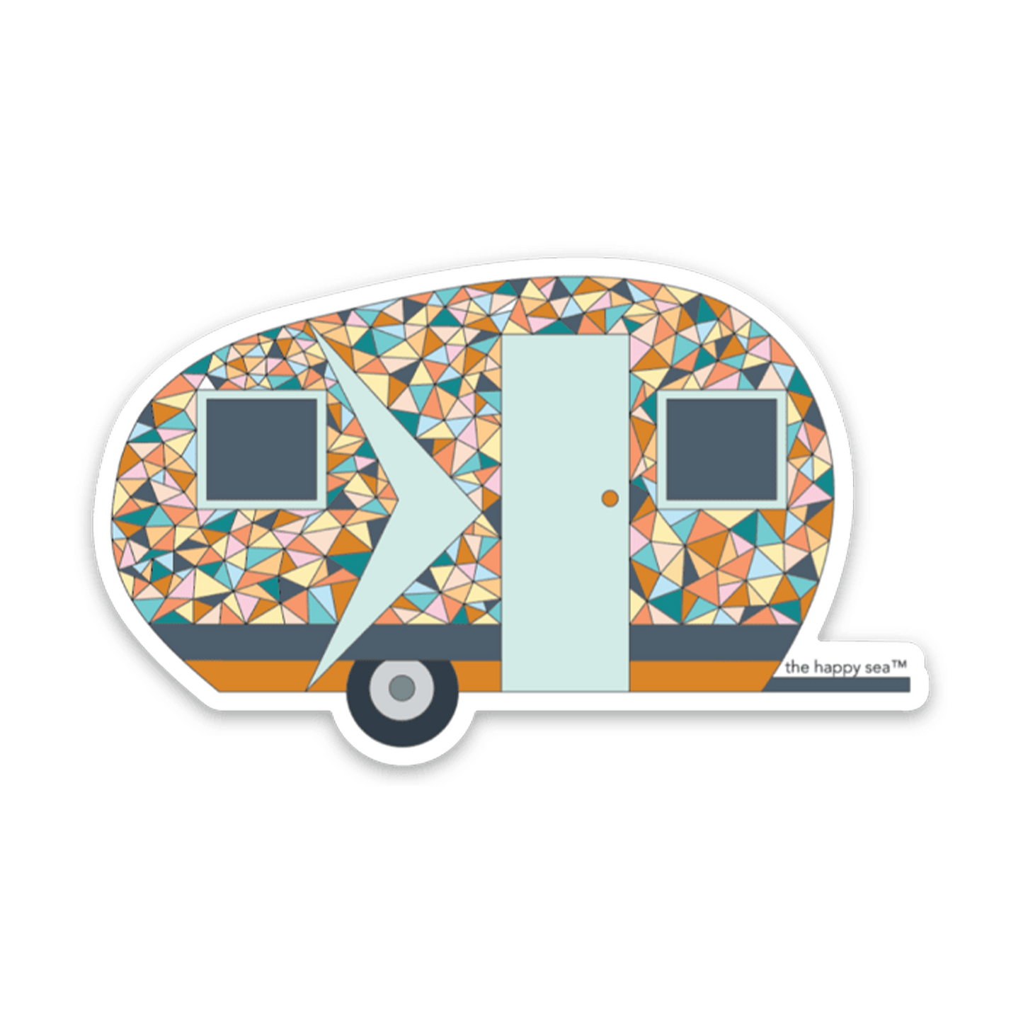 3" Electric Camper Sticker