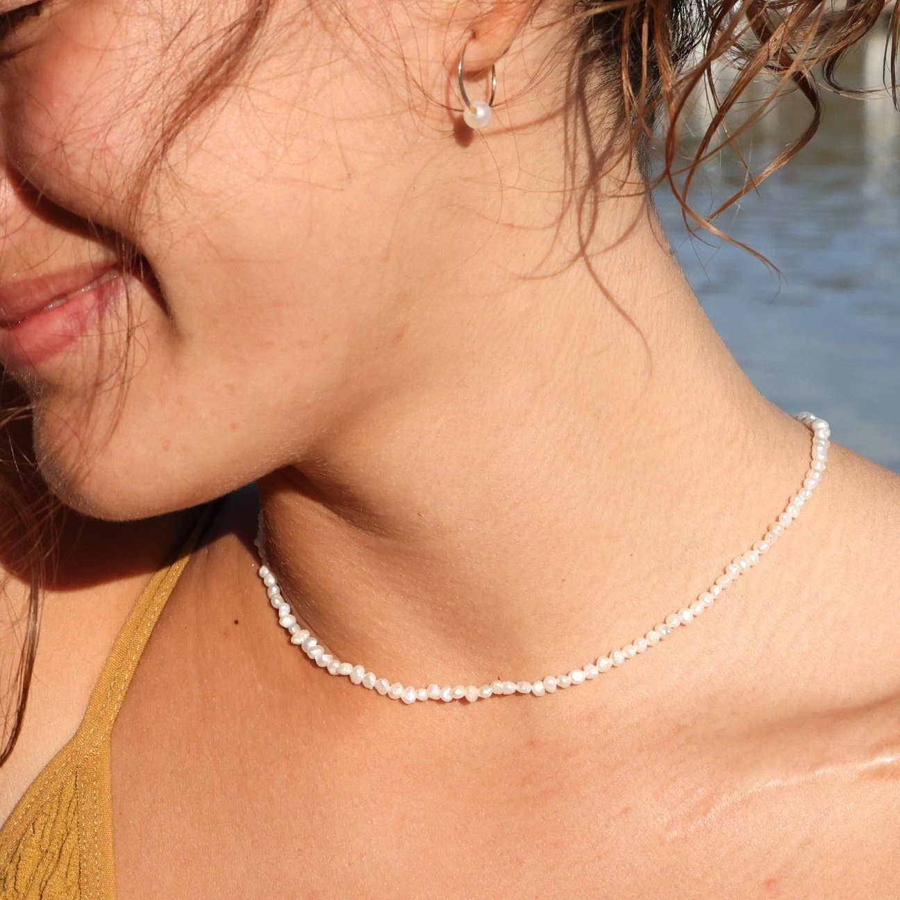 Freshwater Mini  Pearl Choker