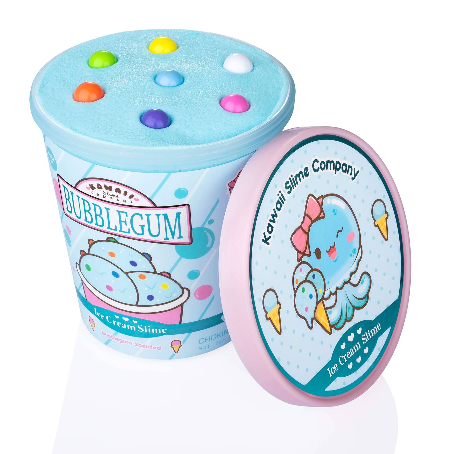 Bubblegum Scented Ice Cream Pint Slime