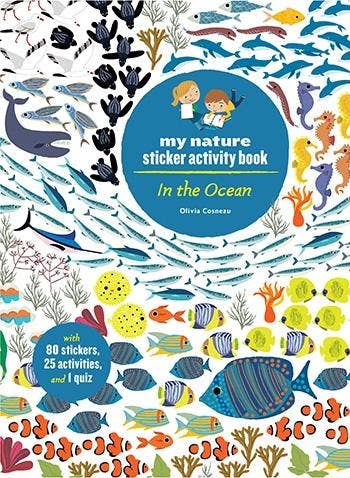 In the Ocean: My Nature Stkr Act Bk