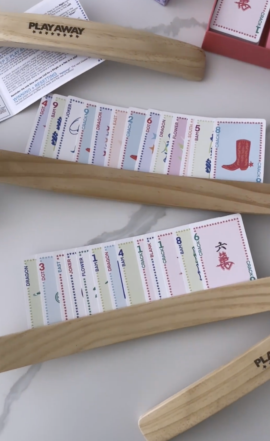 Store Display Rack and Sample Cards