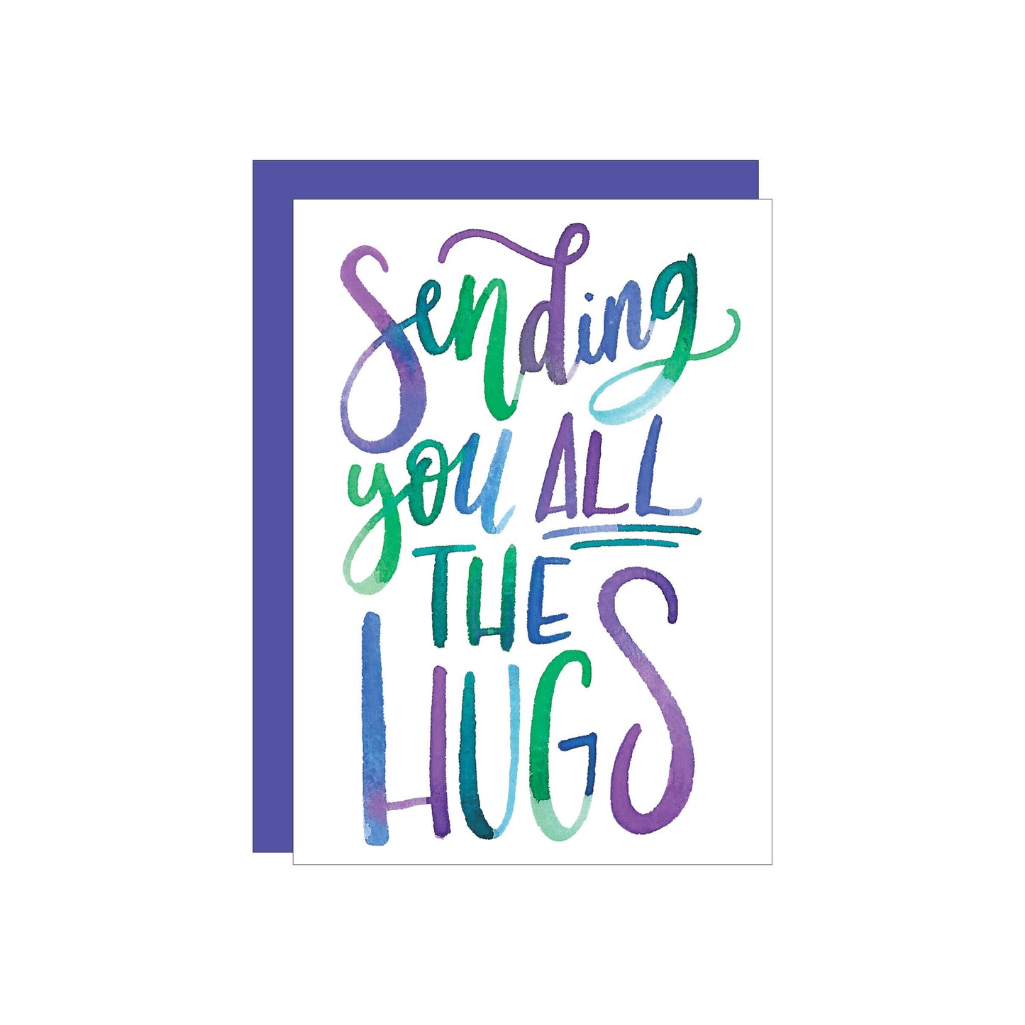 Sending Hugs greeting card